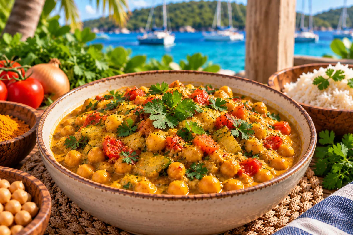 Curry de pois chiches