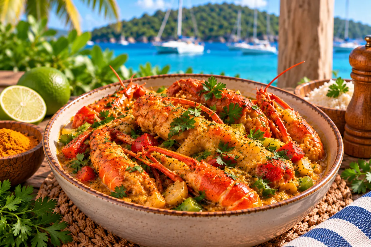 Fricassée de ouassous