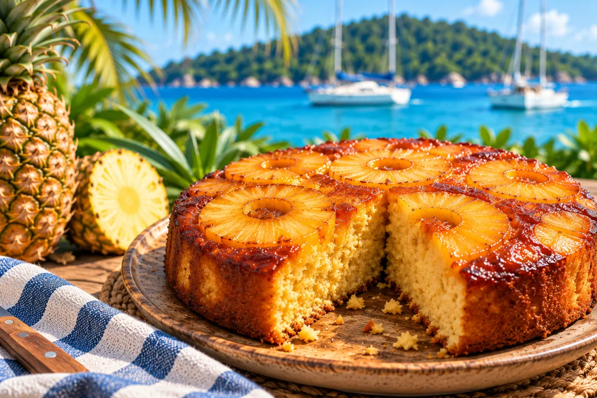 Gâteau à l’ananas